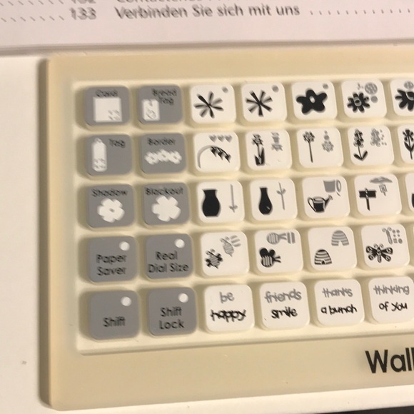 Cricut Hand Craft Card-making Cartridge Walk in My Garden Cartridge Fina… - Picture 7 of 9